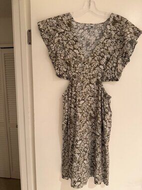 Rails Floral Cutout Dress